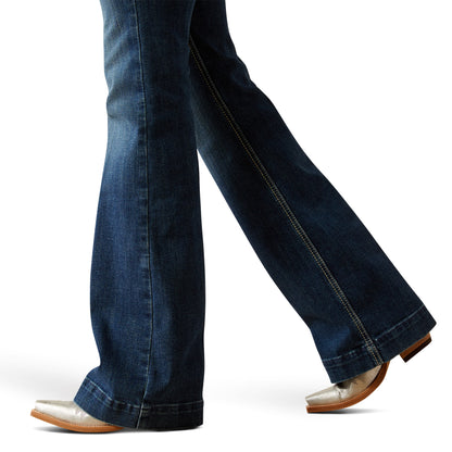 Ladies High Rise Slim Trousers