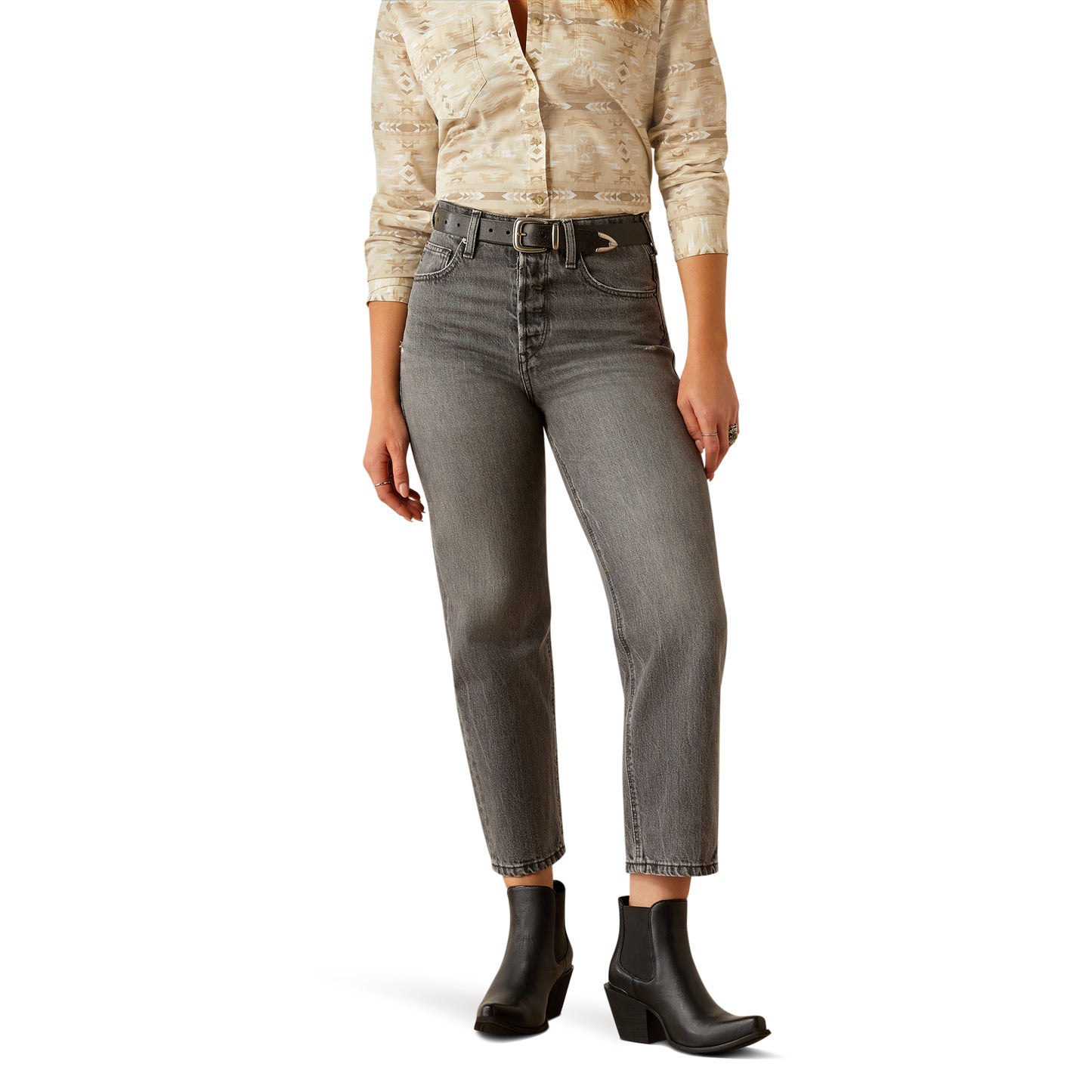 Ladies Ultra High Rise Relaxed Tomboy Jeans