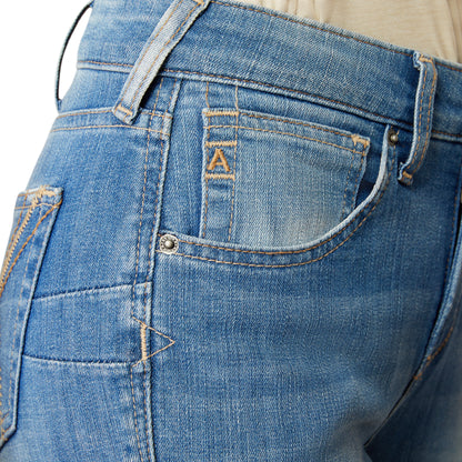Ladies High Rise Boot Cut Jeans