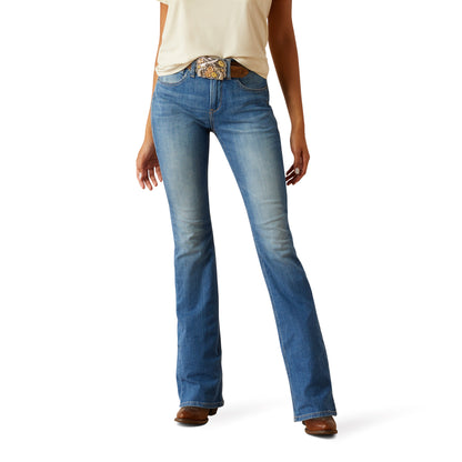 Ladies High Rise Boot Cut Jeans