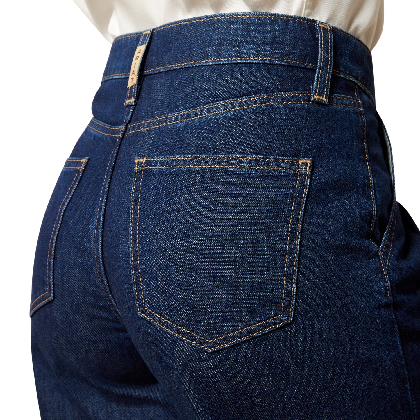 Ladies Ultra High Rise Pleated Trousers