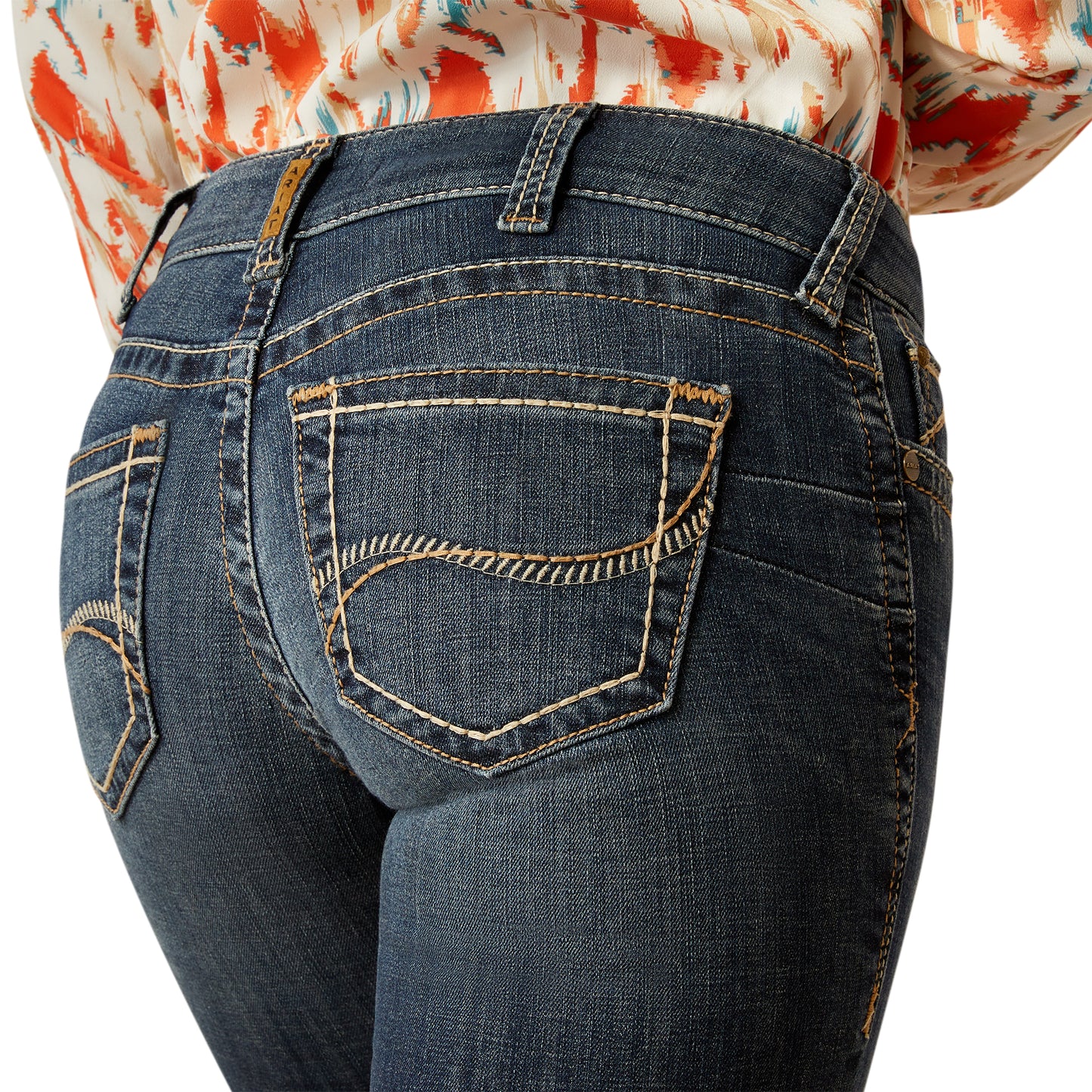 Ladies Mid Rise Boot Cut Jean