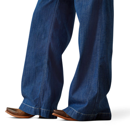 Ladies Ultra High Rise Wide Leg