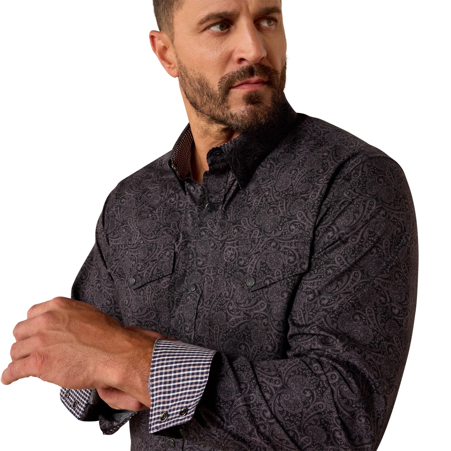 Mens Wrinkle Free Fitted Shirt