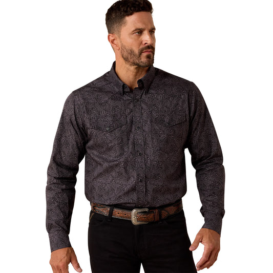 Mens Wrinkle Free Fitted Shirt