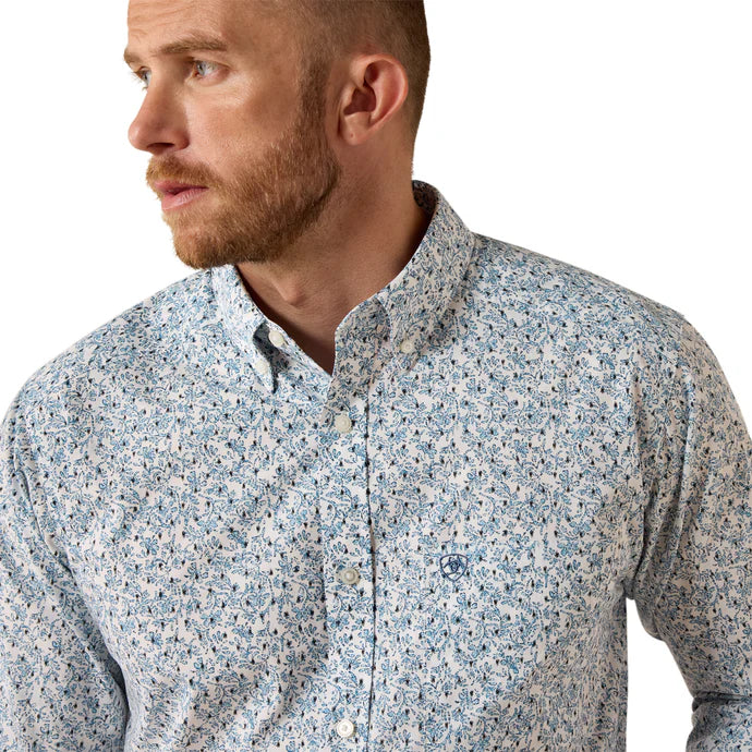 Mens Fitted Western Shirt