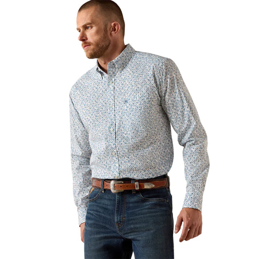 Mens Fitted Western Shirt