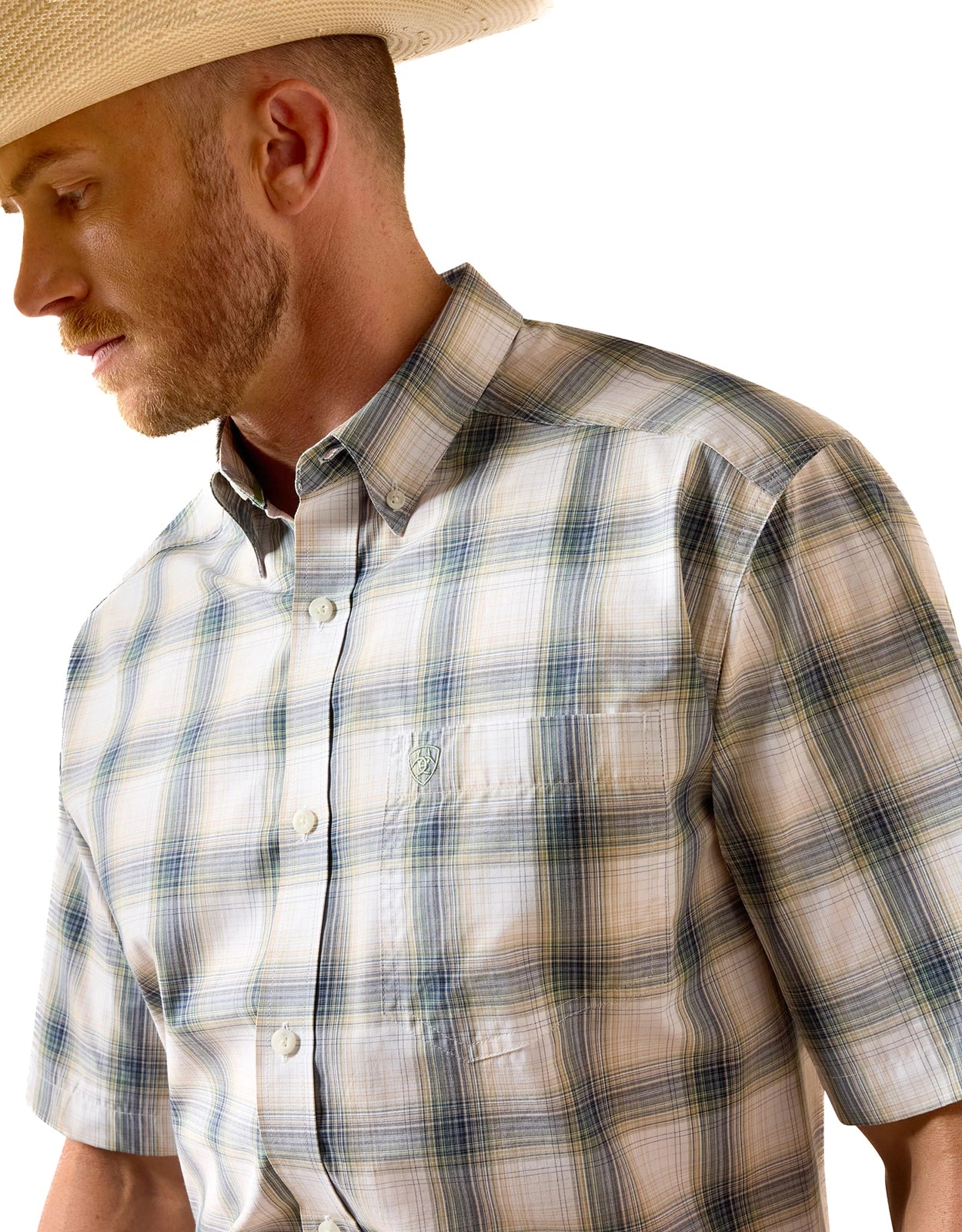 Mens Shortsleeve Western