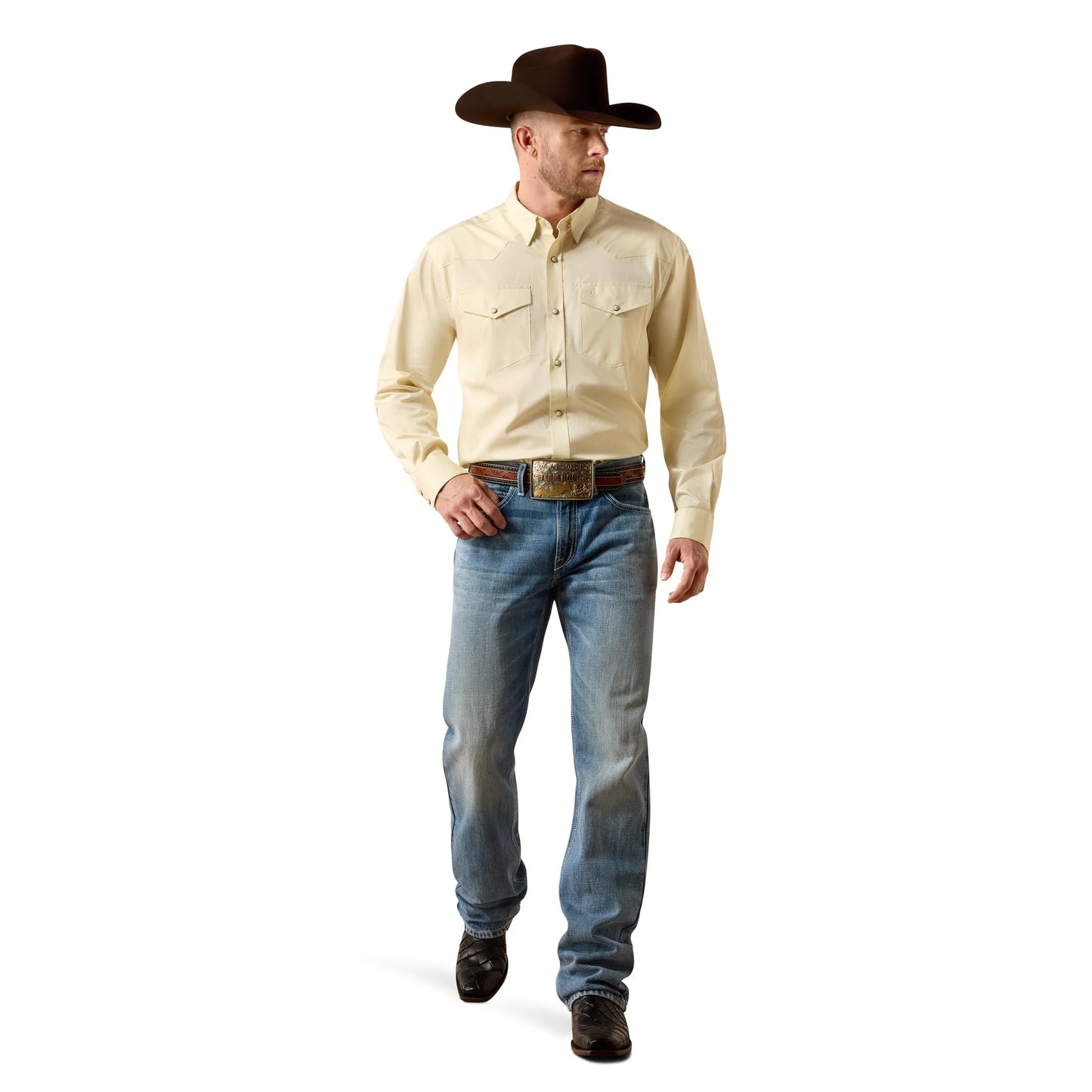 Mens Classic Fit Western Shirt