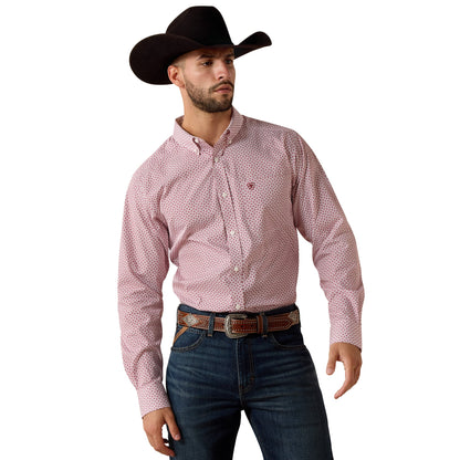 Mens Wrinkle Free Western Shirt