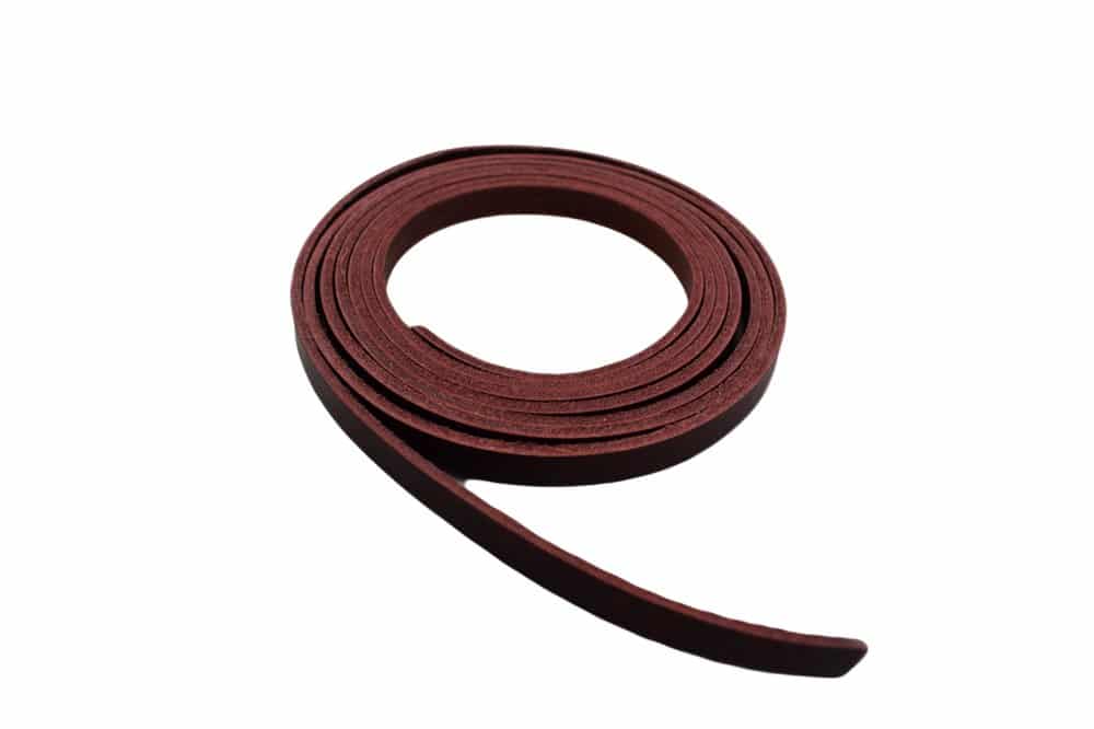 Saddle String, Burgundy, 1/2" x 72"