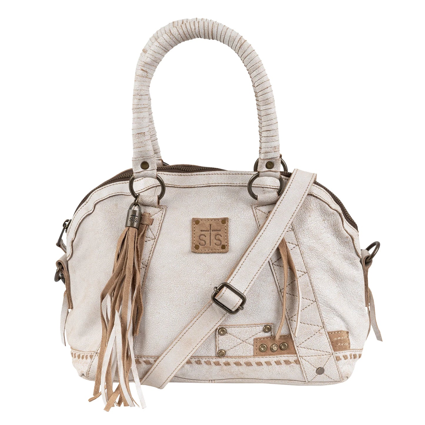 STS Sansa Satchel Cremello