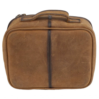 Cowhide Yukon Makeup Organizer