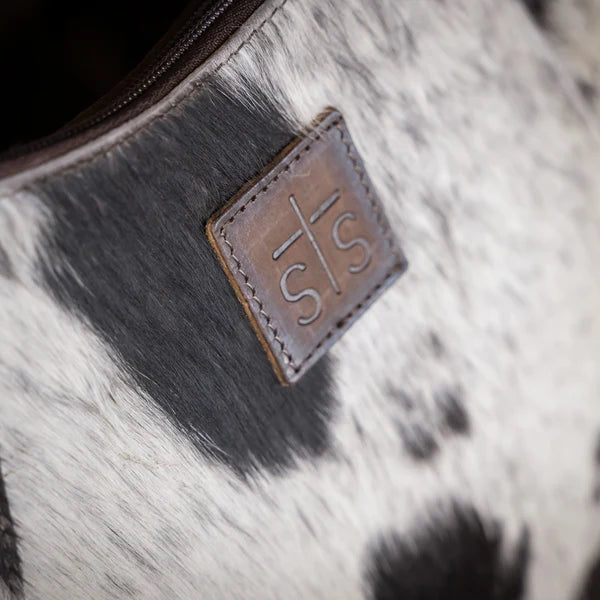 Cowhide Nellie Crossbody