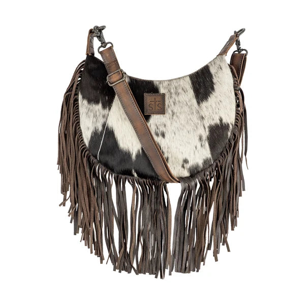 Cowhide Nellie Crossbody