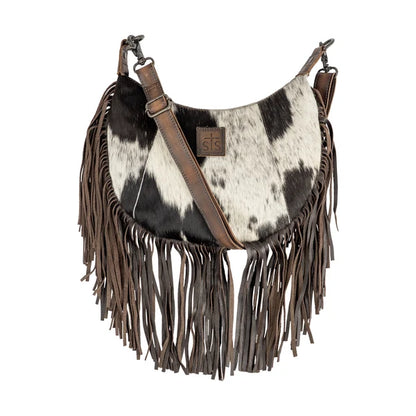 Cowhide Nellie Crossbody