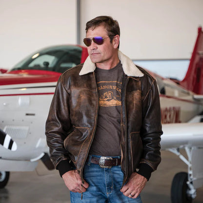 Men's Vintage Bomber Jacket – Western Stockman