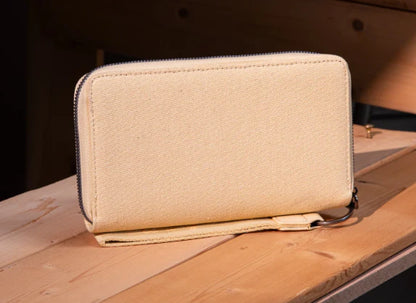 Tan Wristlet Wallet