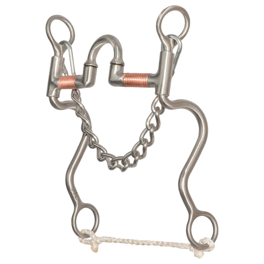 Walt Woodard 1 by 2 copper wrapped correctional bit