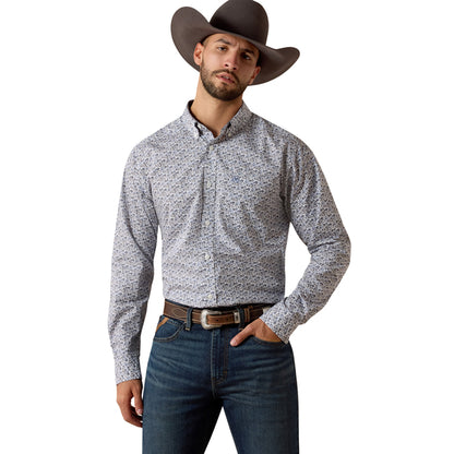 Mens Wrinkle Free Western Shirt