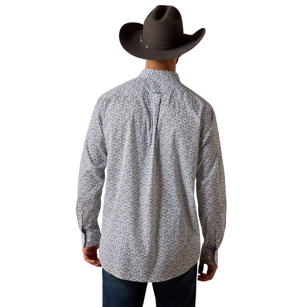 Mens Wrinkle Free Western Shirt