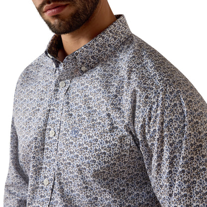 Mens Wrinkle Free Western Shirt