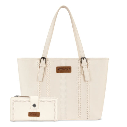 2Pcs Set Wrangler Braided Tote Bag