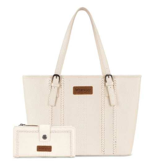 2Pcs Set Wrangler Braided Tote Bag