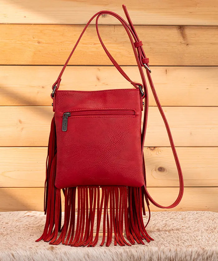 Red Blue Purse