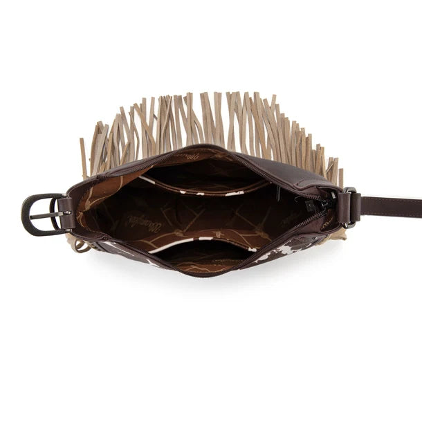 Cowprint Shoulder Bag