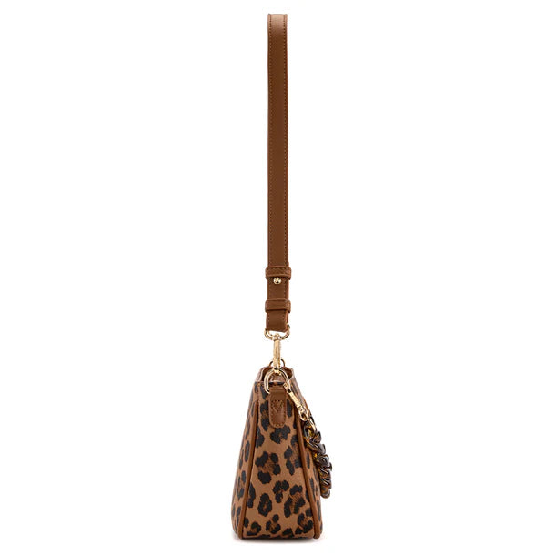 Brown Leopard Purse