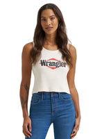 Wisper White Crop Tank Top