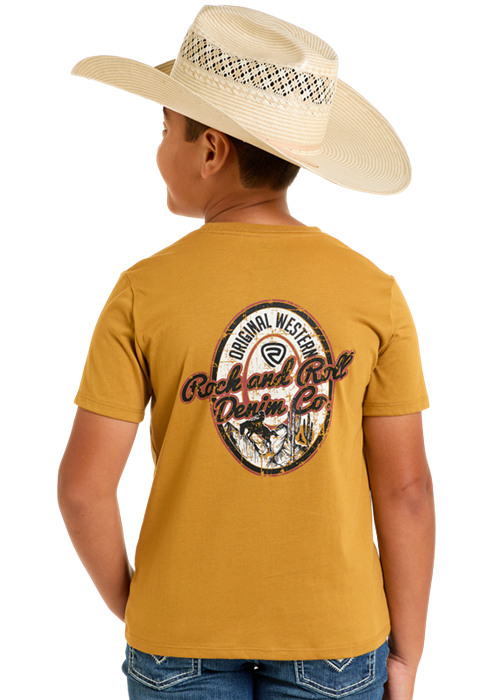 Boys Yellow Tee