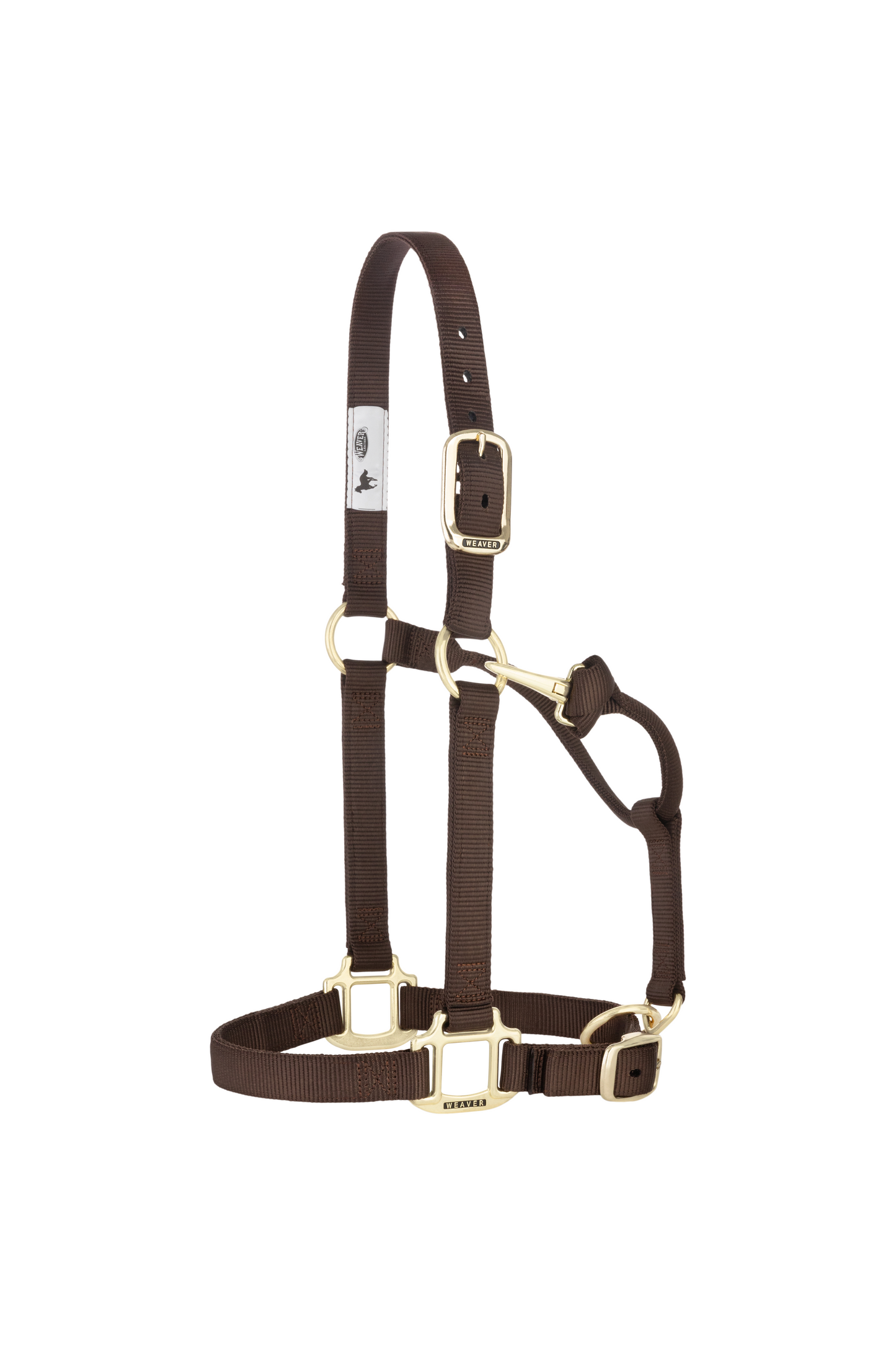 Original Adjustable Chin and Throat Snap Halter, 1", Average Horse