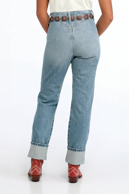 Ladies High Rise Relaxed Fit Quinn Jeans