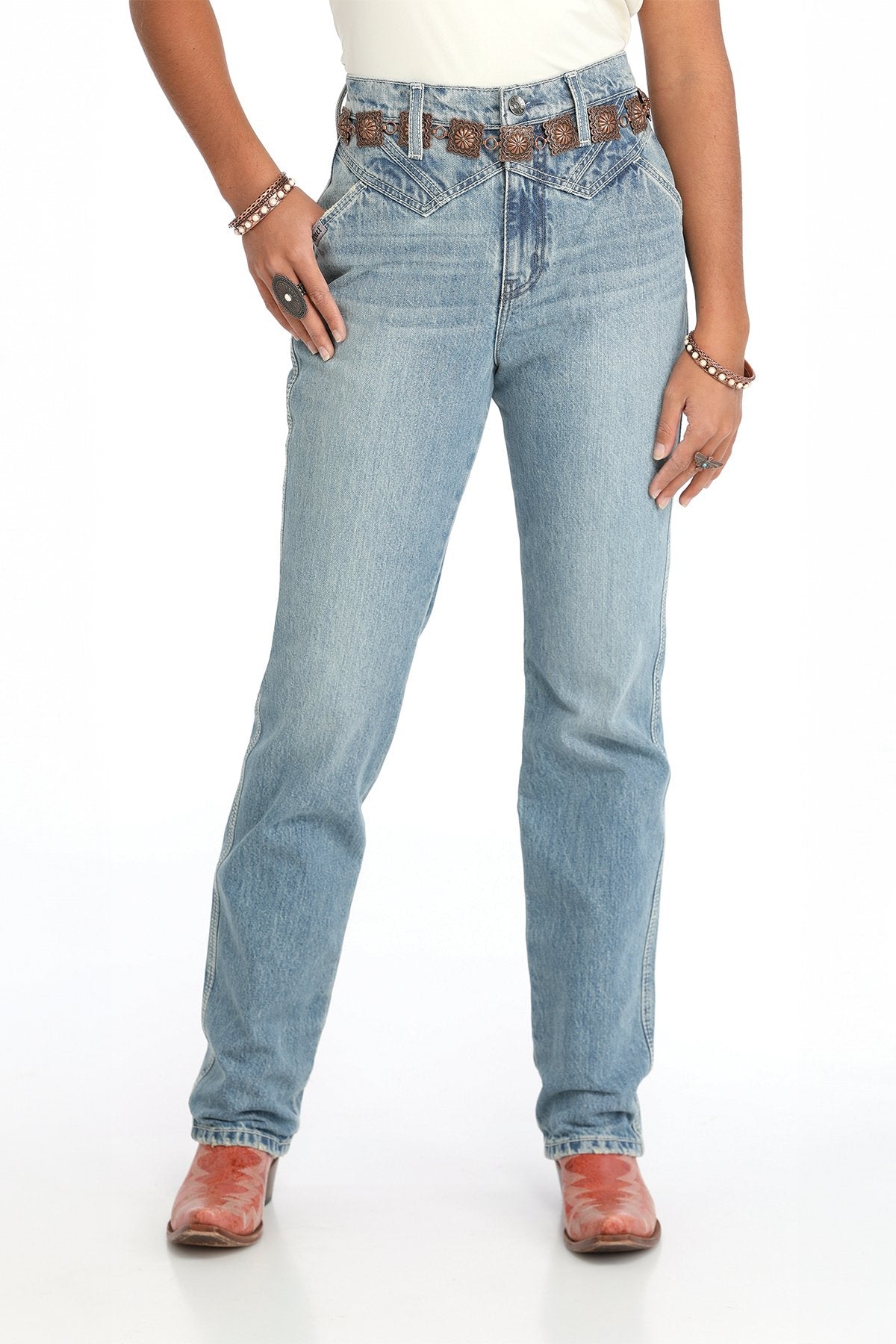 Ladies High Rise Relaxed Fit Quinn Jeans