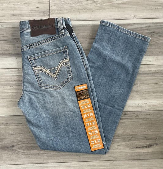Mens Double Barrel Jeans