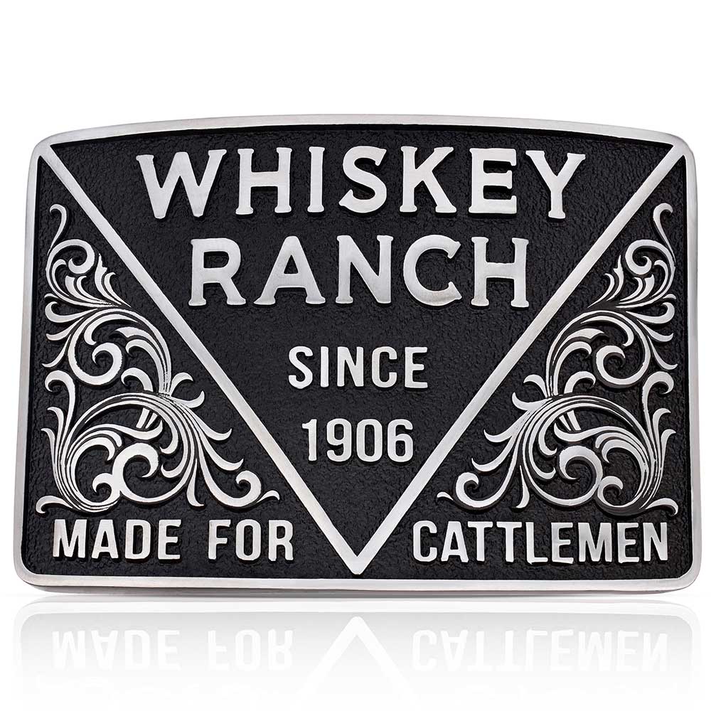 Attitude Whiskey Ranch Buckle