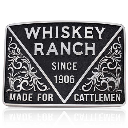 Attitude Whiskey Ranch Buckle