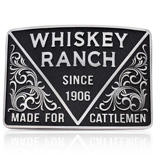 Attitude Whiskey Ranch Buckle