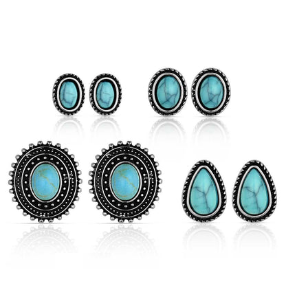 Turquoise Stud Earrings