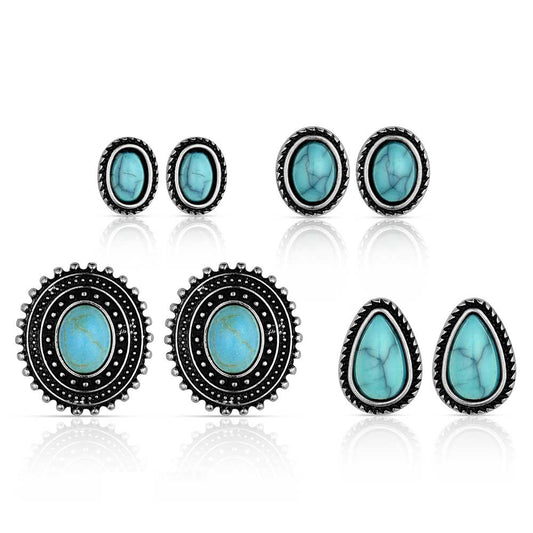 Turquoise Stud Earrings