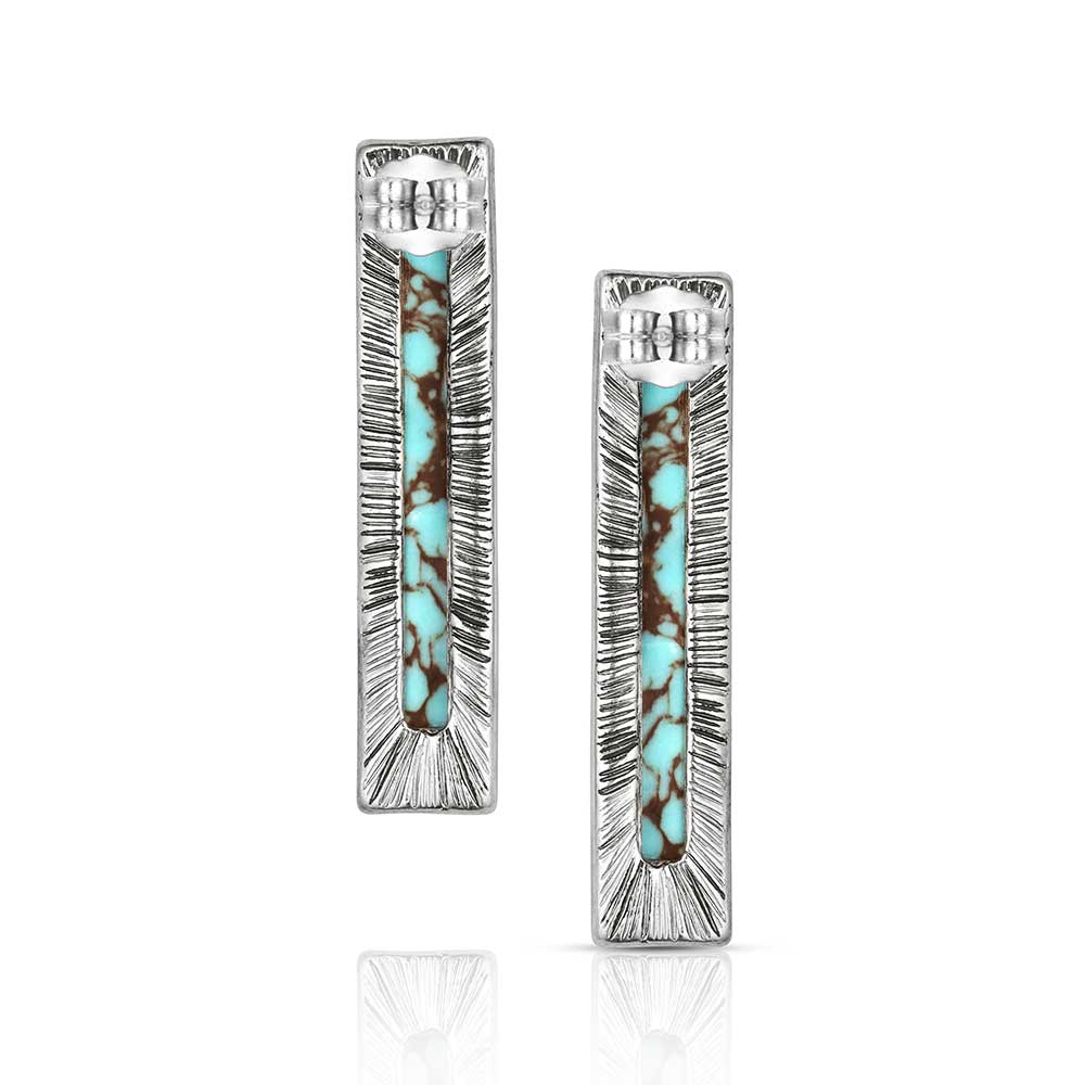 Turquoise River Earrings