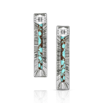 Turquoise River Earrings