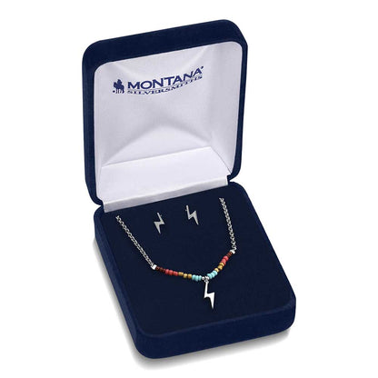 Colorstruck Lightning Colt Beaded Jewelry Set