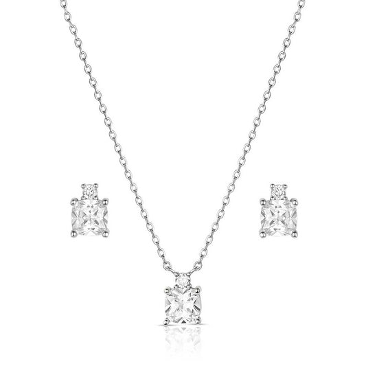 Clean Cut Shine Jewelry Set