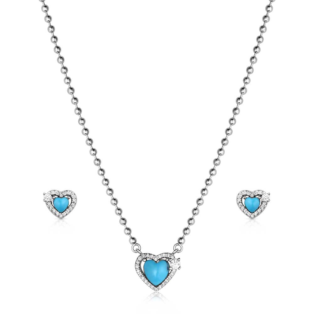 Heart OF Turquoise Jewelry Set
