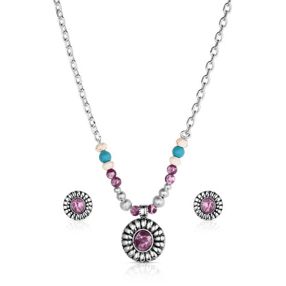 Desert Flower Jewelry Set