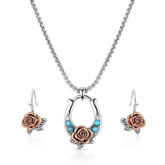MS Ride for the Roses Jewelry Set