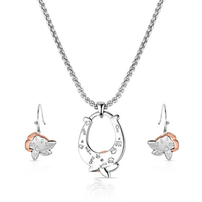 MS Ride for the Roses Jewelry Set